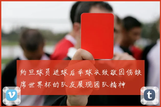 约旦球员进球后举球衣致敬因伤缺席世界杯的队友展现团队精神